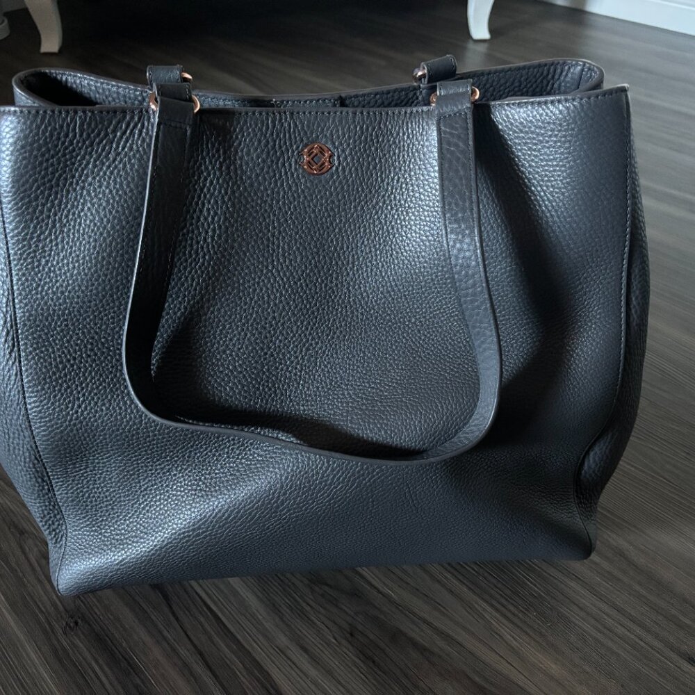 Dagne Dover Black Laptop Bag